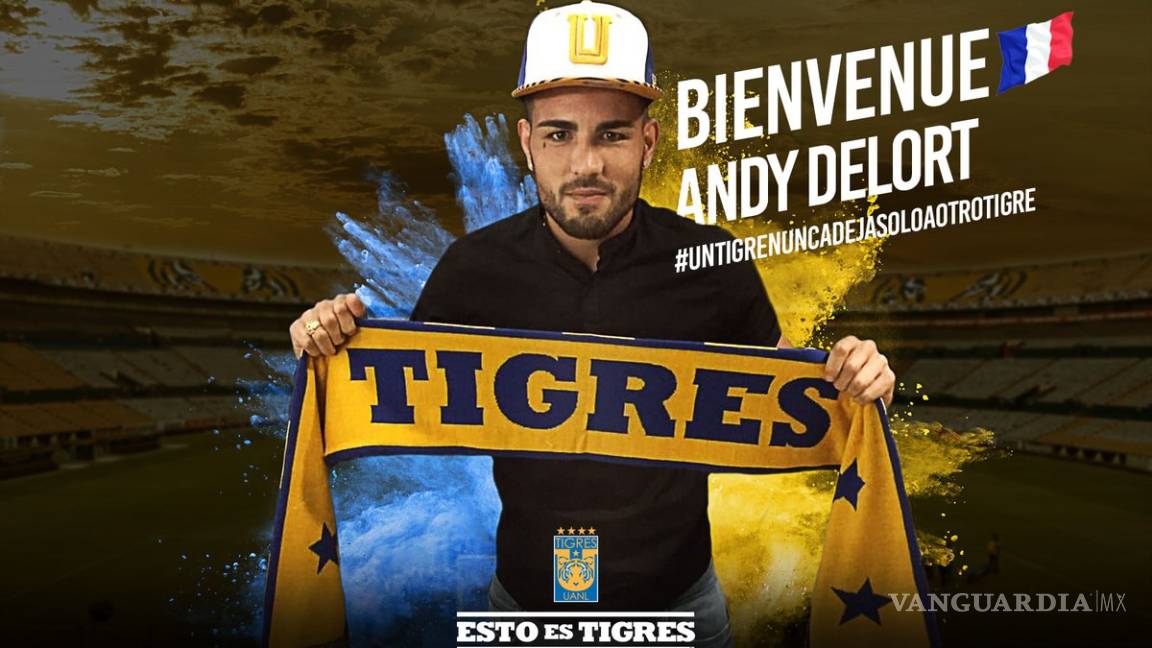 Tigres hace oficial la llegada del francés Andy Delort