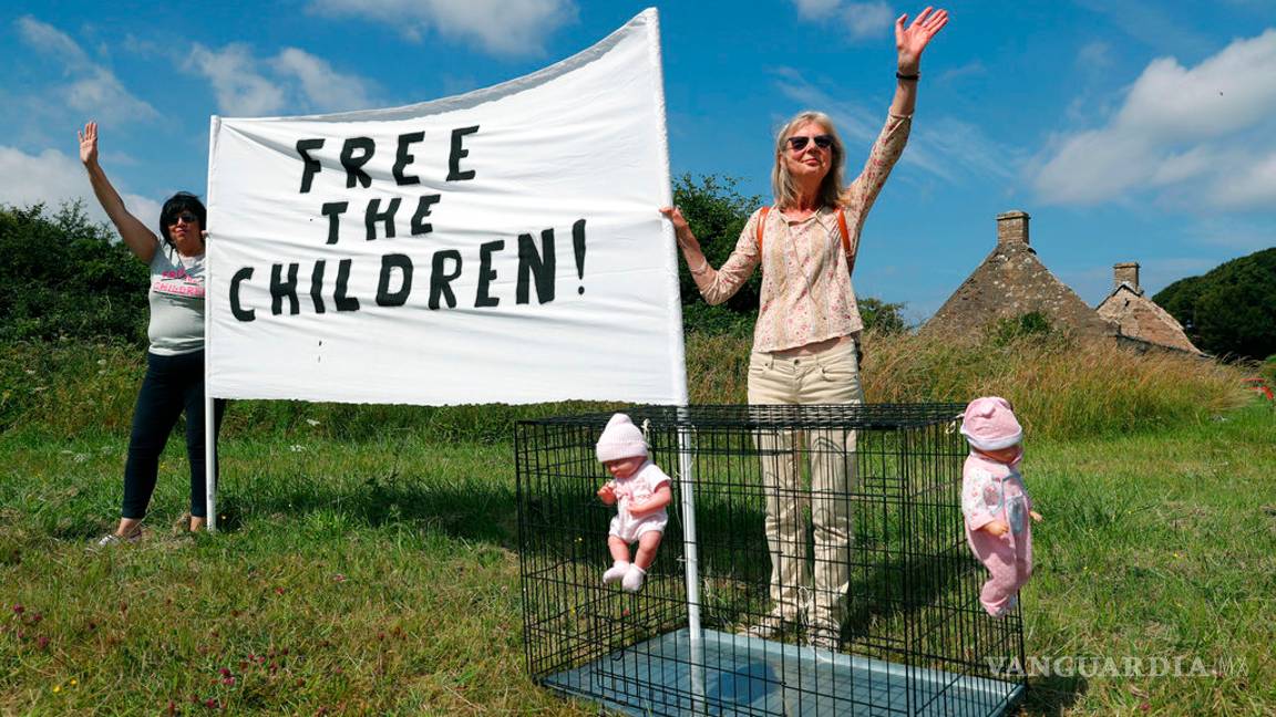 $!Miles repudian a Trump durante su visita a Escocia