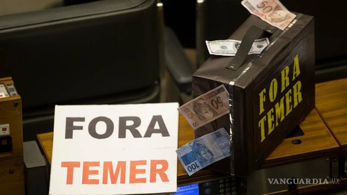 $!Congreso de Brasil salva a Michel Temer de ir juicio por corrupción