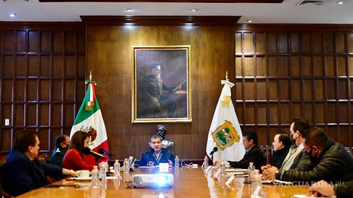 Preside Riquelme Solís reunión del Consejo Estatal de Seguridad