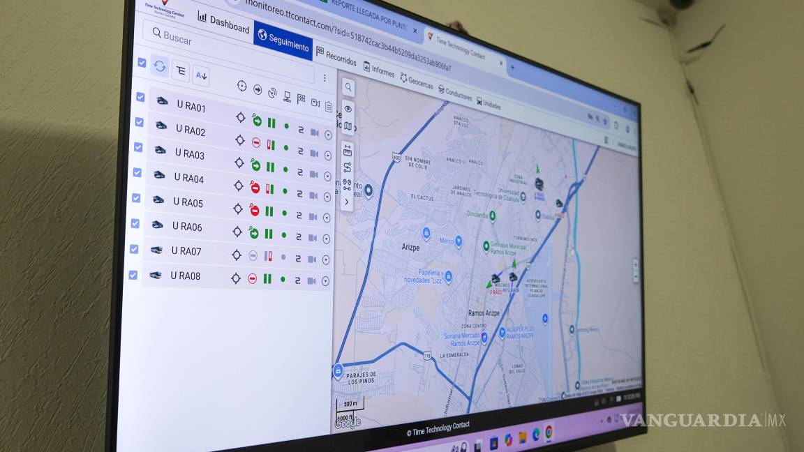 $!El programa refleja el uso de innovación tecnológica para mejorar la movilidad en Ramos Arizpe.