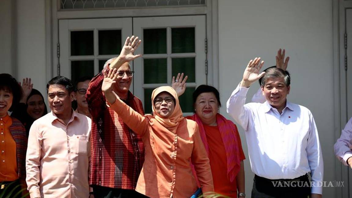 $!Halimah Yacob se convierte en la primera presidenta de Singapur