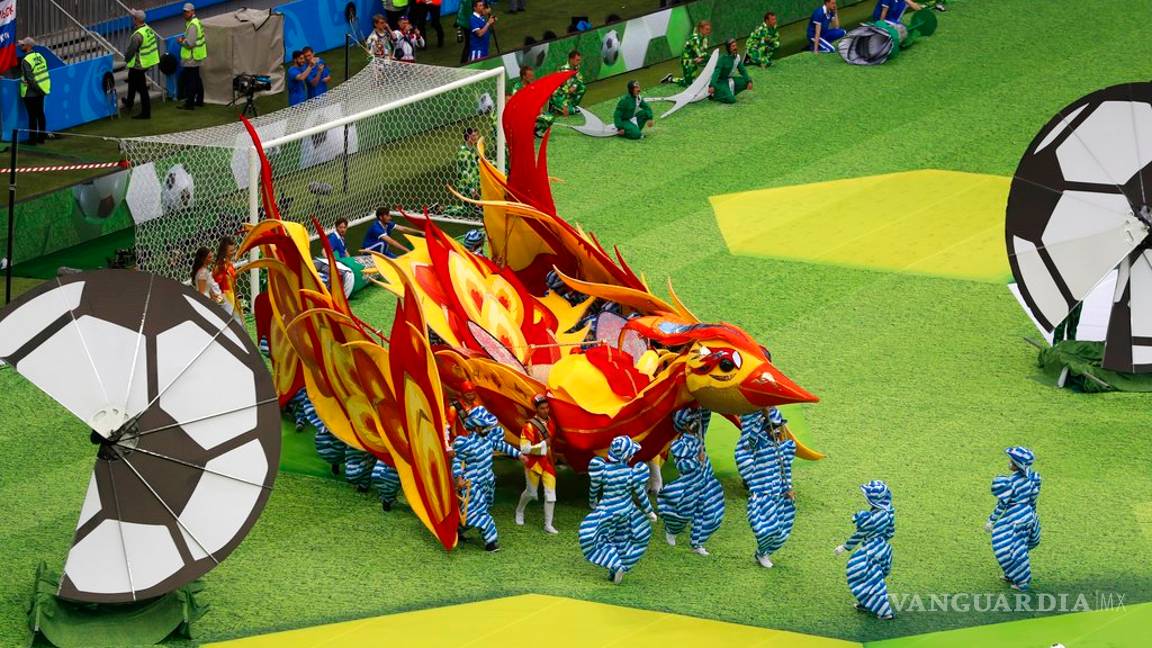 $!La inaugración de Rusia 2018 en imágenes