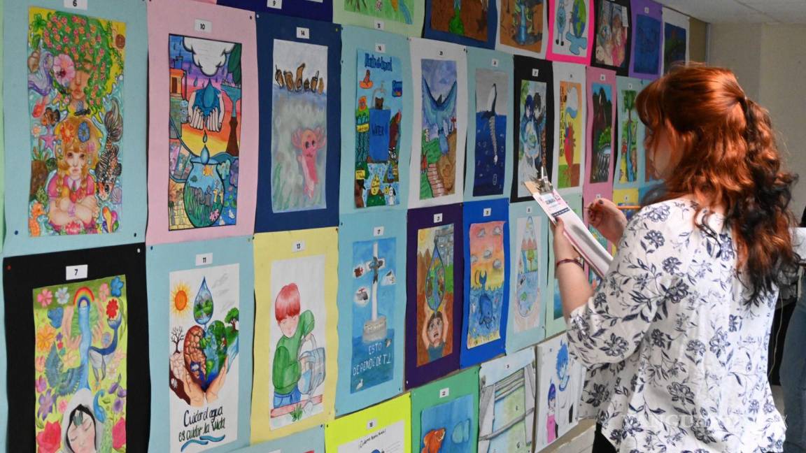 $!Niños y jóvenes hicieron gala de creatividad en sus obras.