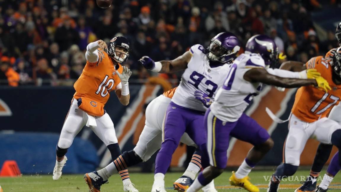 $!Trubisky está lesionado y no es seguro que se enfrente a los Lions