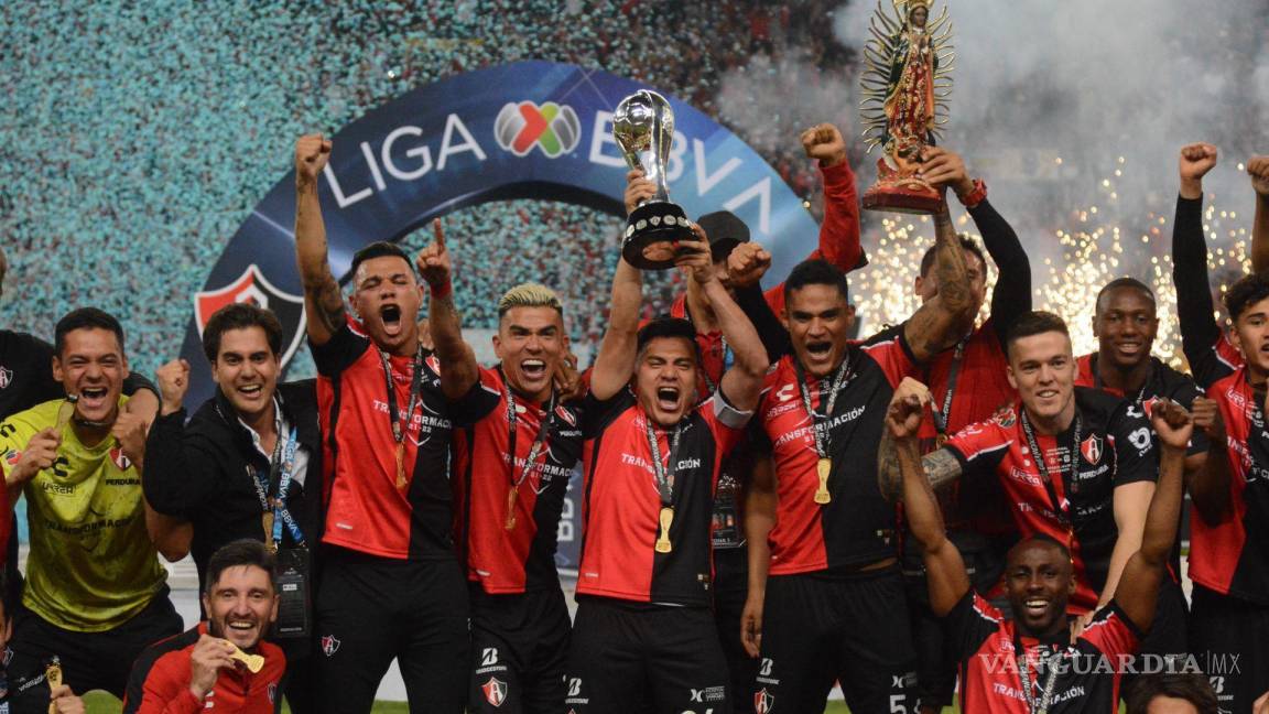 $!GUADALAJARA, JALISCO, 12DICIEMBRE2021.- El Club Atlas se proclamó campeón tras derrotar en tanda de penales 4 a 3 ante el Club León en partido de vuelta de la final de la Liga MX Grita Apertura 2021. FOTO: MARIO JASSO/CUARTOSCURO.COM