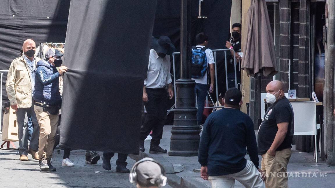 $!Tercer día de rodaje del nuevo filme del director Alejandro González Iñárritu. Cuartoscuro/Mario Jasso