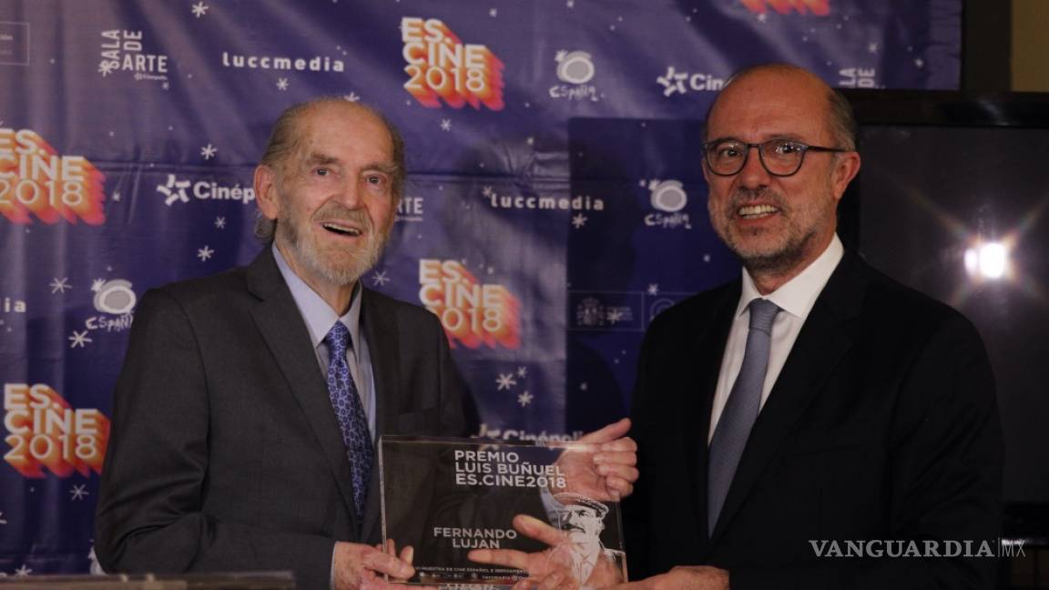 Reconocen trayectoria de Victoria Abril y Fernando Luján con el Premio Luis Buñuel