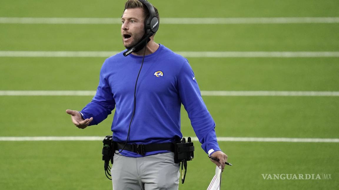 ‘Lo haré mejor’, headcoach de Rams 'se pone el saco' por no cumplir las protocolos en la NFL
