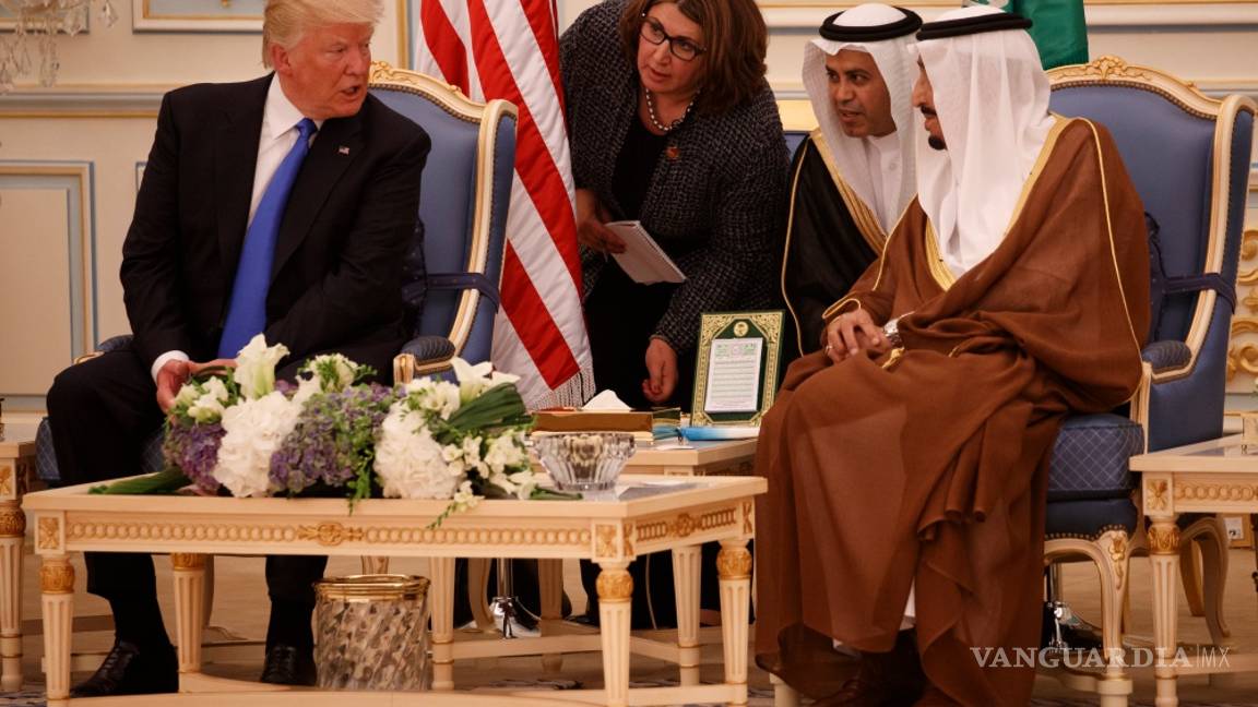 $!Firma Donald Trump en Arabia Saudí un megaacuerdo armamentístico