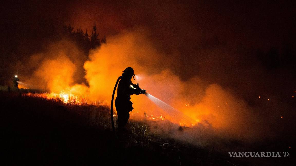 $!¡Arde Chile!, 40 incendios forestales se mantienen activos