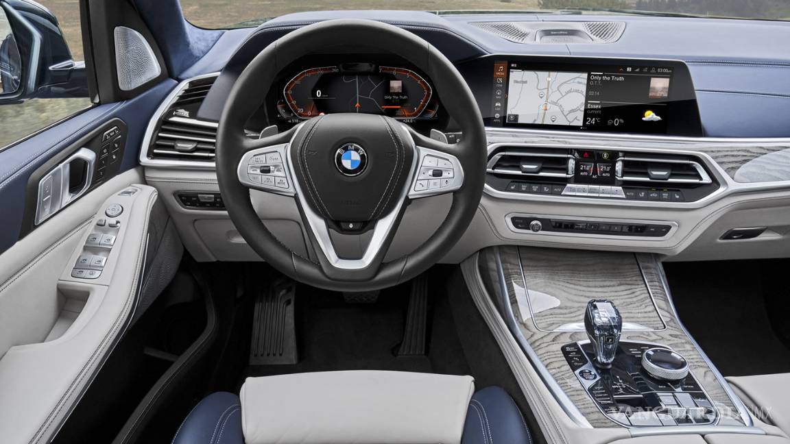 $!BMW X7, un giganteso y lujoso SUV cargado con lo último en tecnología