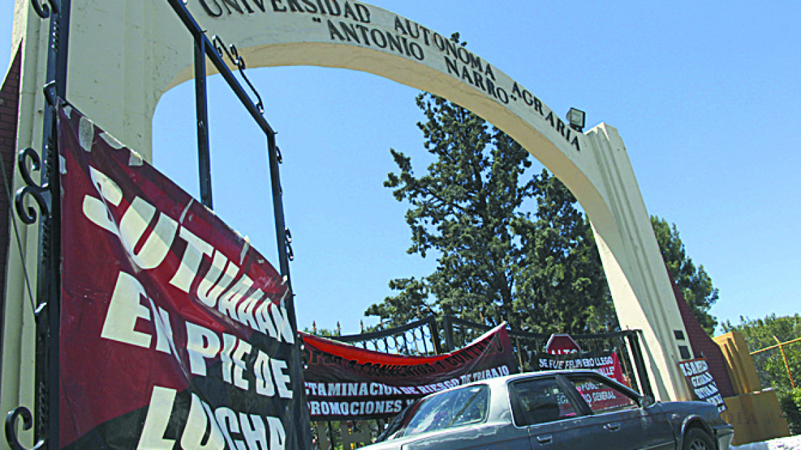 Ronda fantasma de huelga a la Universidad Agraria de Saltillo