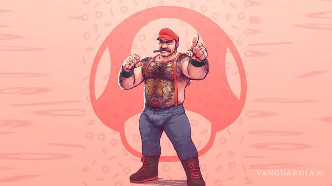 Artista reproduce los personajes de Nintendo como 'Osos Corpulentos'