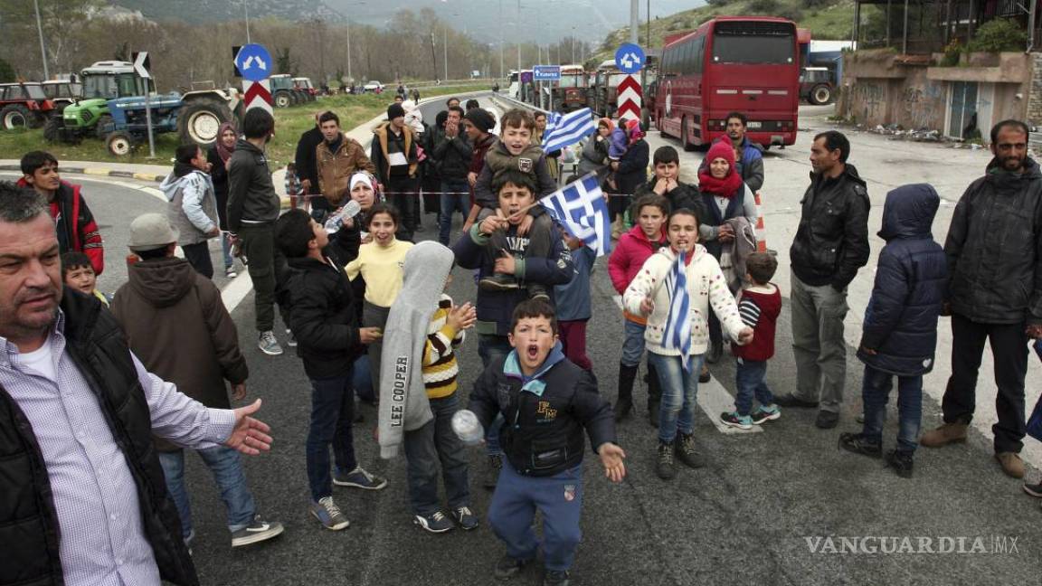 Grecia se enfrenta a crisis humanitaria ante bloqueo de refugiados