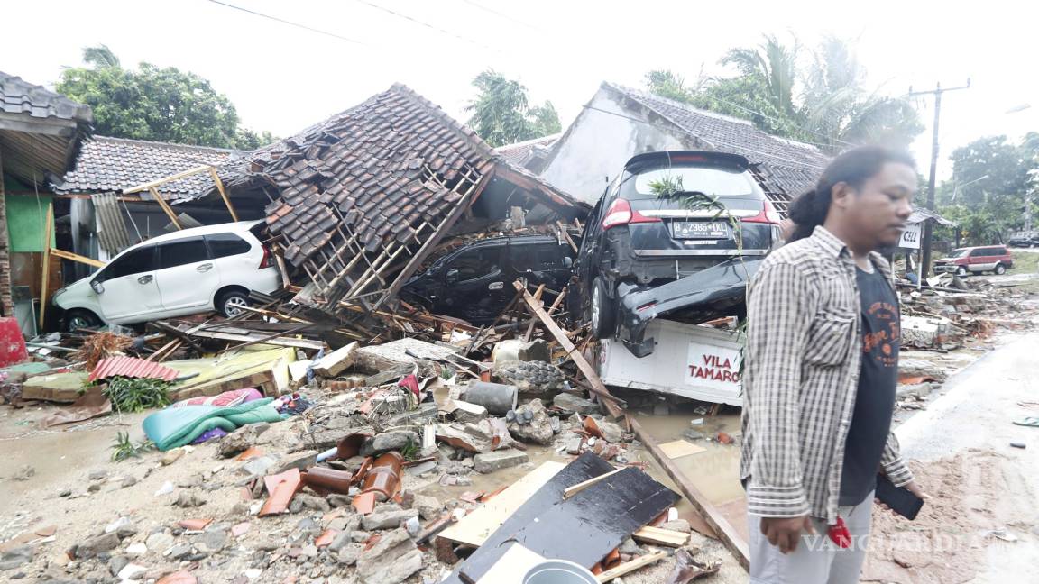 $!Tsunami en Indonesia: Asciende a 222 la cifra de muertos y 843 heridos