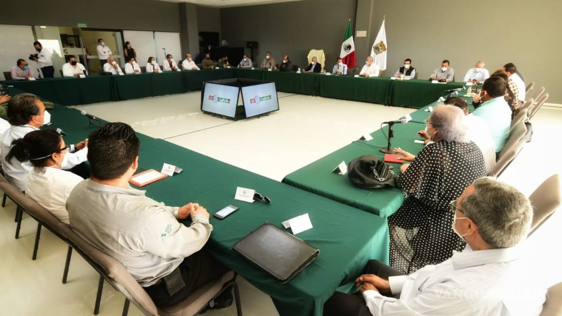 Presenta gobernador de Coahuila plan para la apertura paulatina de comercios
