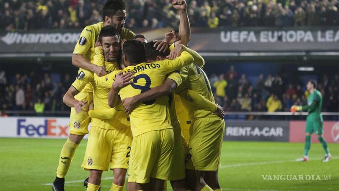 Villarreal con 'Jona' dos Santos avanzó a 16vos de Europa League