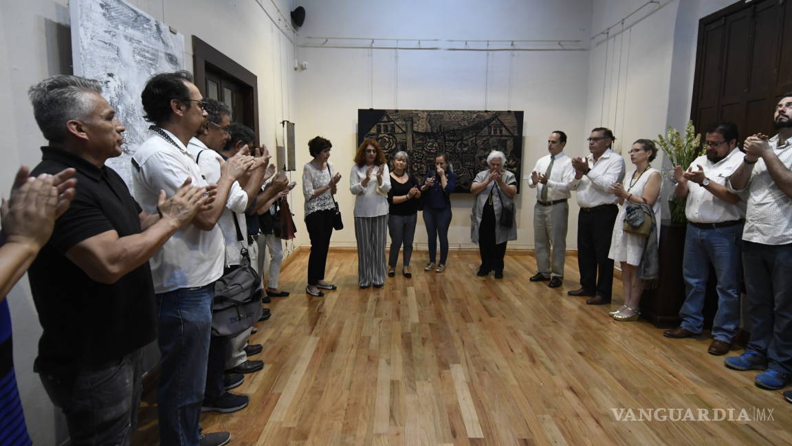 Artistas despiden a Salvador Aldape en Museo Rubén Herrera