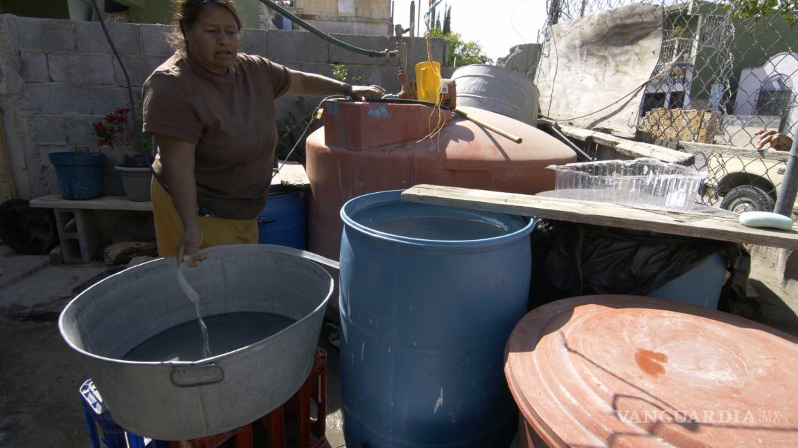 Crisis en Ramos Arizpe por la falta de agua; cuatro colonias se quedan 10 días sin el vital líquido