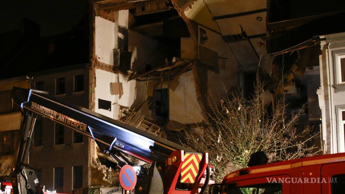 Explosión en Amberes deja dos muertos y 14 heridos