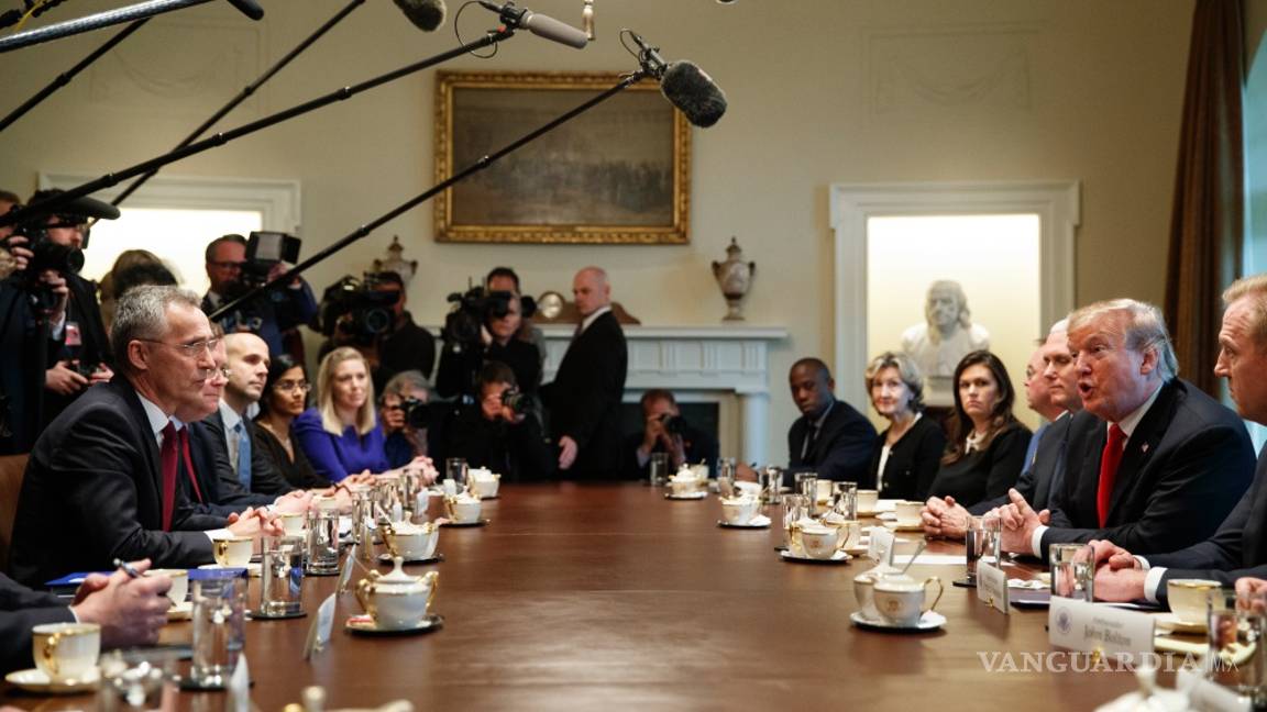 $!OTAN agradece a Trump su ayuda para aumentar aportaciones de aliados