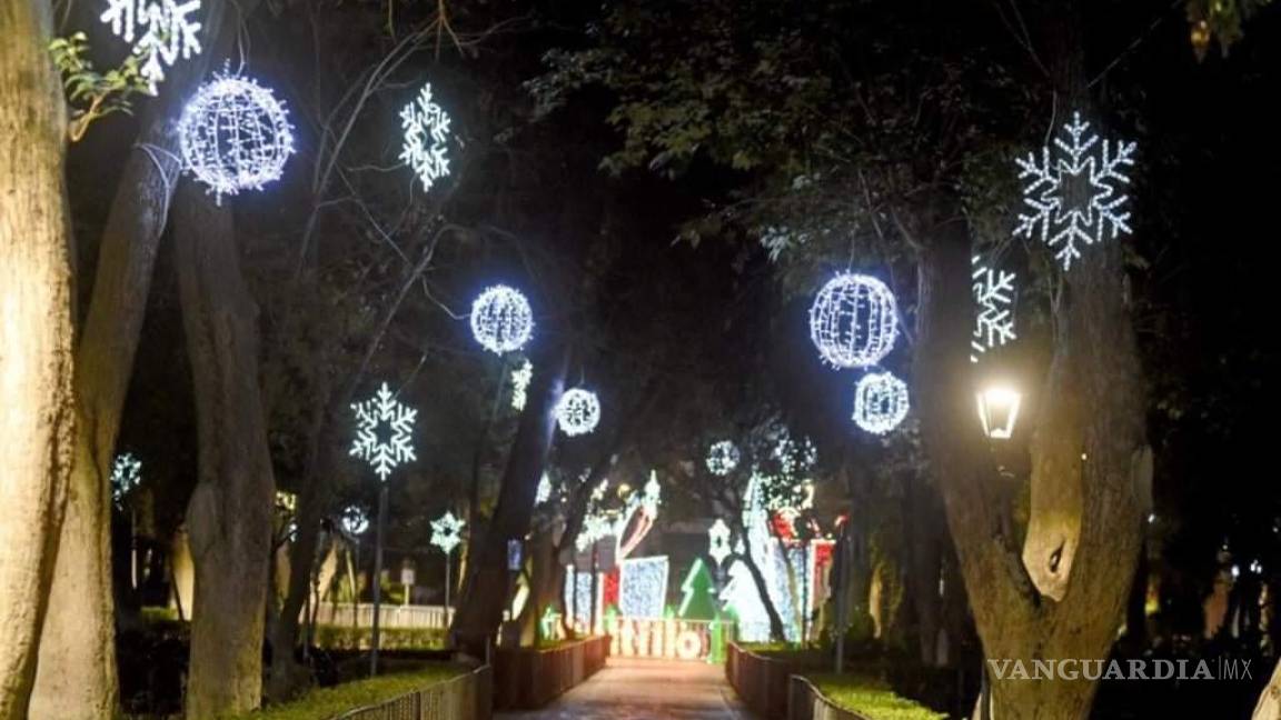 En Saltillo y sus bulevares, se asienta espíritu navideño