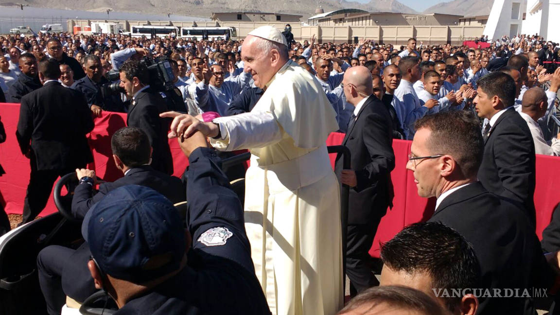 'Encarcelar no soluciona inseguridad': Papa Francisco