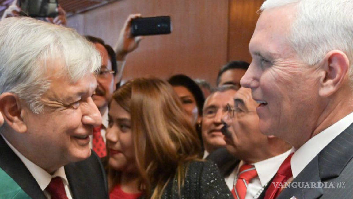 Vicepresidente de EU felicita a López Obrador a nombre de Donald Trump