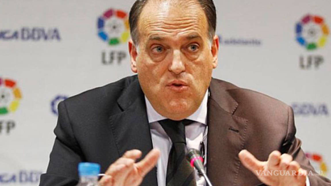 Huelga de árbitros mexicanos fue un error, afirma el presidente de La Liga española