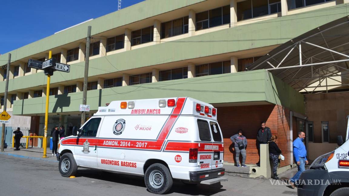 Fallece adulto mayor hospitalizado en Saltillo por lesiones de caída