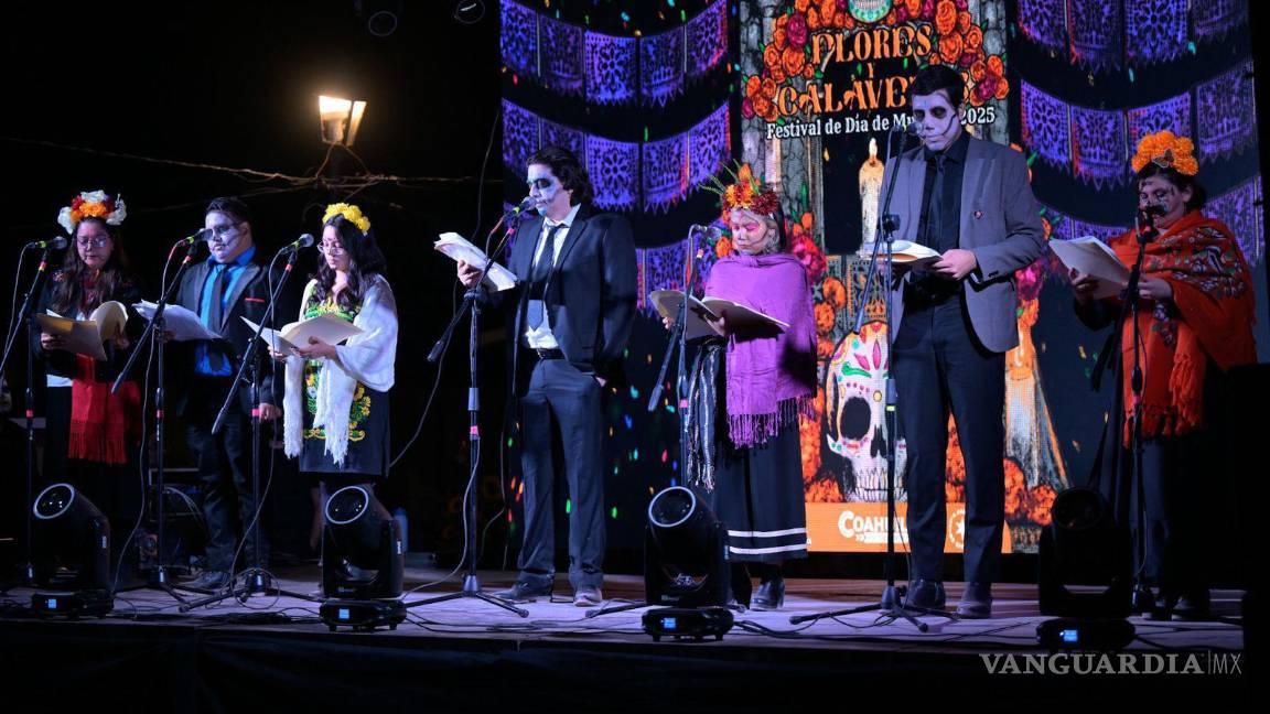 $!Alumnos de Casa de las Artes participaron en la lectura dramatizada “Rostros Ausentes”.