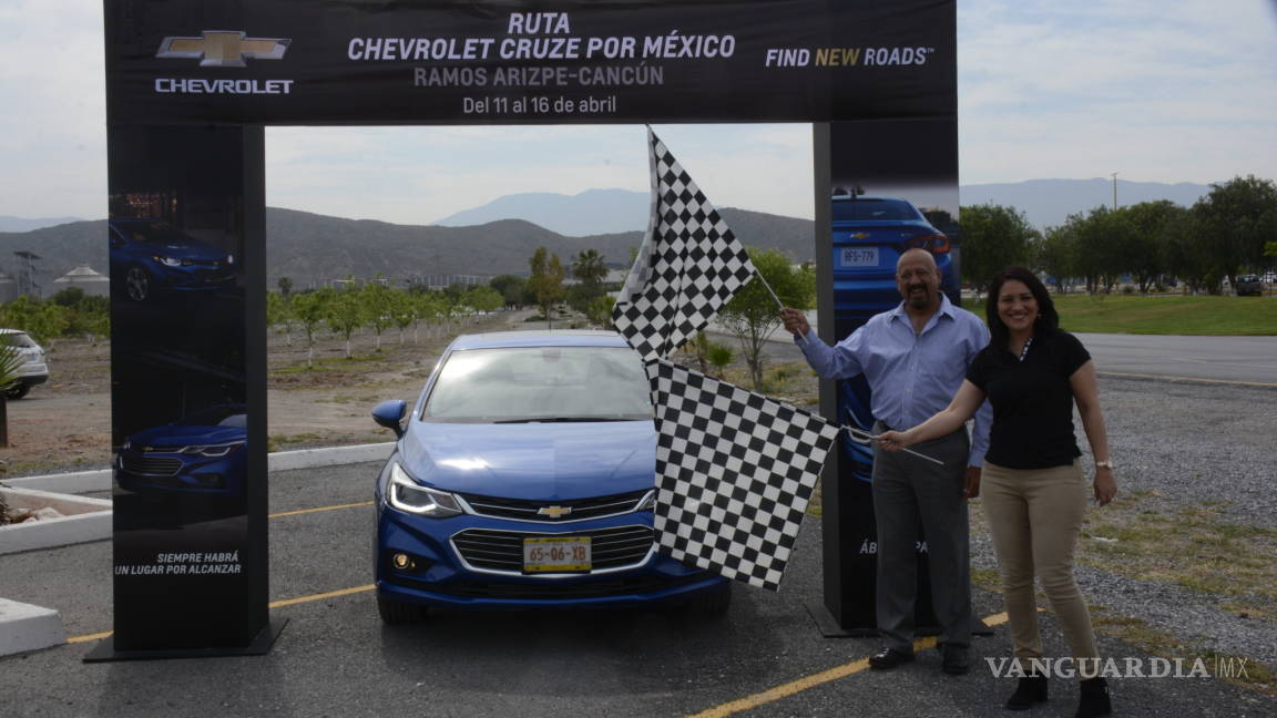 Efectúa GM la Ruta Chevrolet Cruze por México