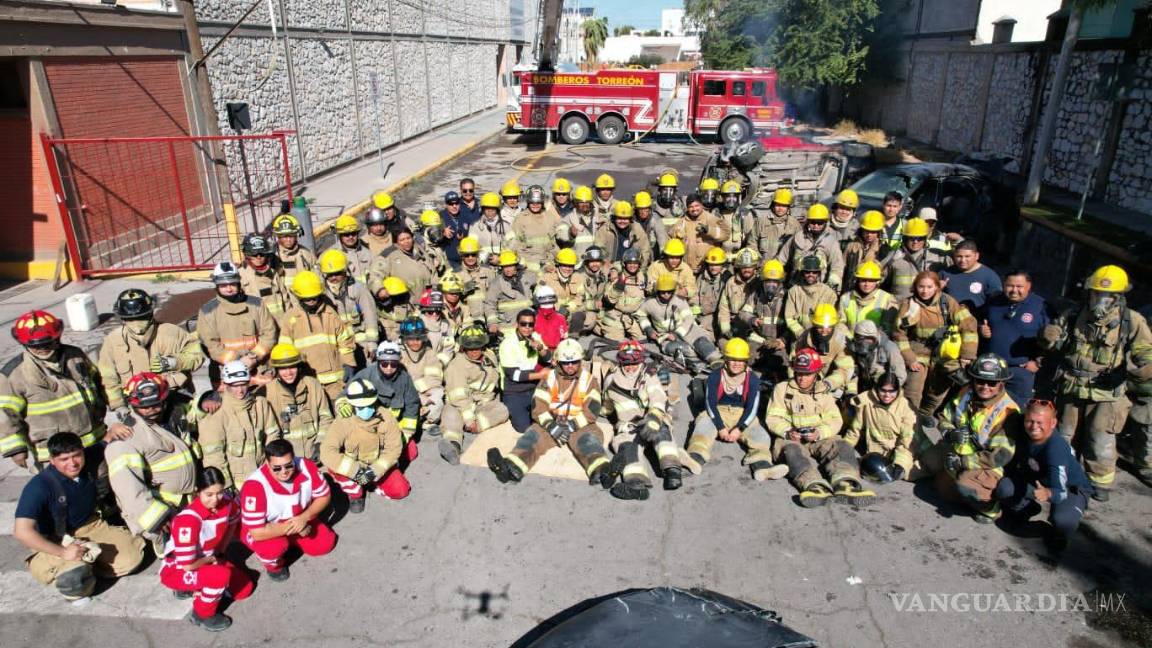 $!Los elementos capacitados replican los conocimientos adquiridos para fortalecer al Cuerpo de Bomberos.
