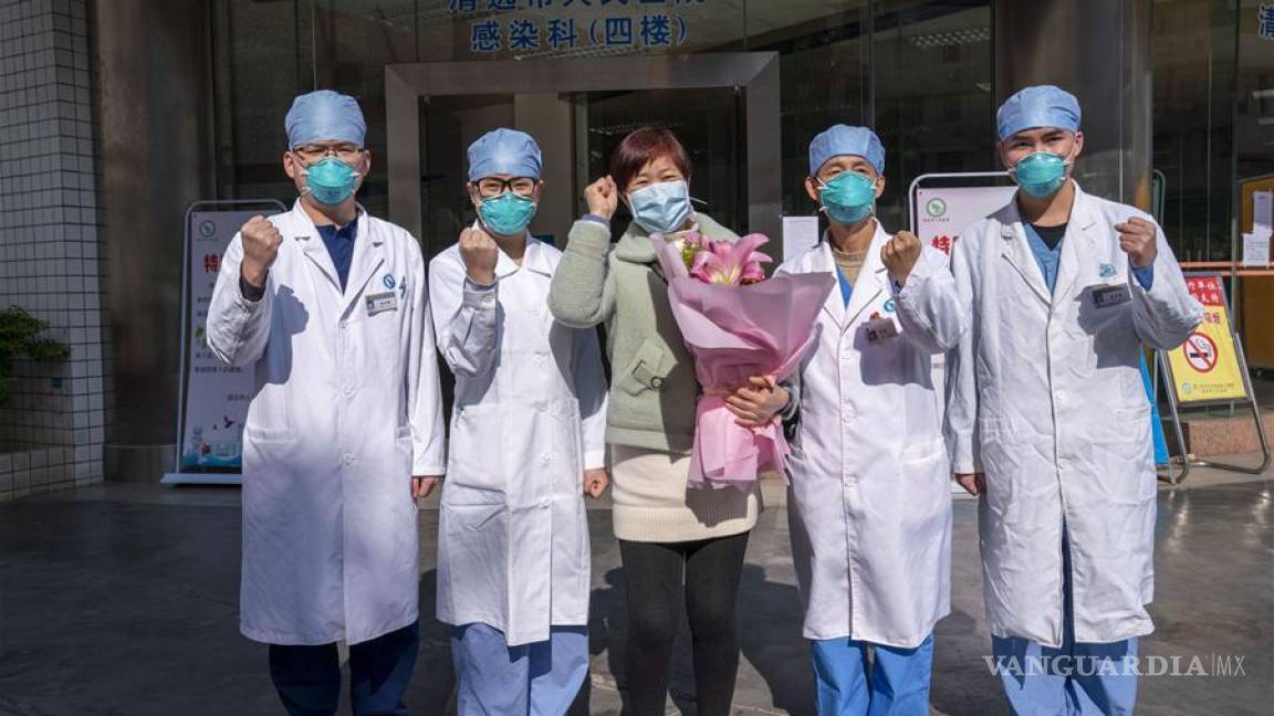 475 pacientes con coronavirus son dados de alta tras recuperación en China