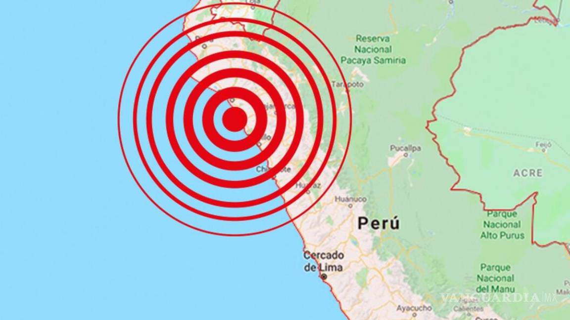 Sismo de magnitud 7.2 golpea a Perú, se siente en Bolivia y Chile
