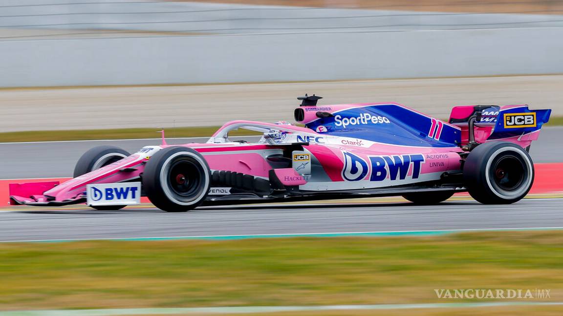 $!'Checo' Pérez terminó séptimo en Cataluña