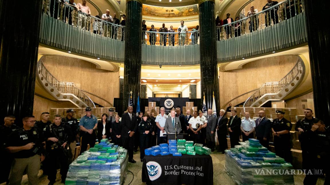 $!En Filadelfia logran el decomiso más grande de cocaína en la historia de EU