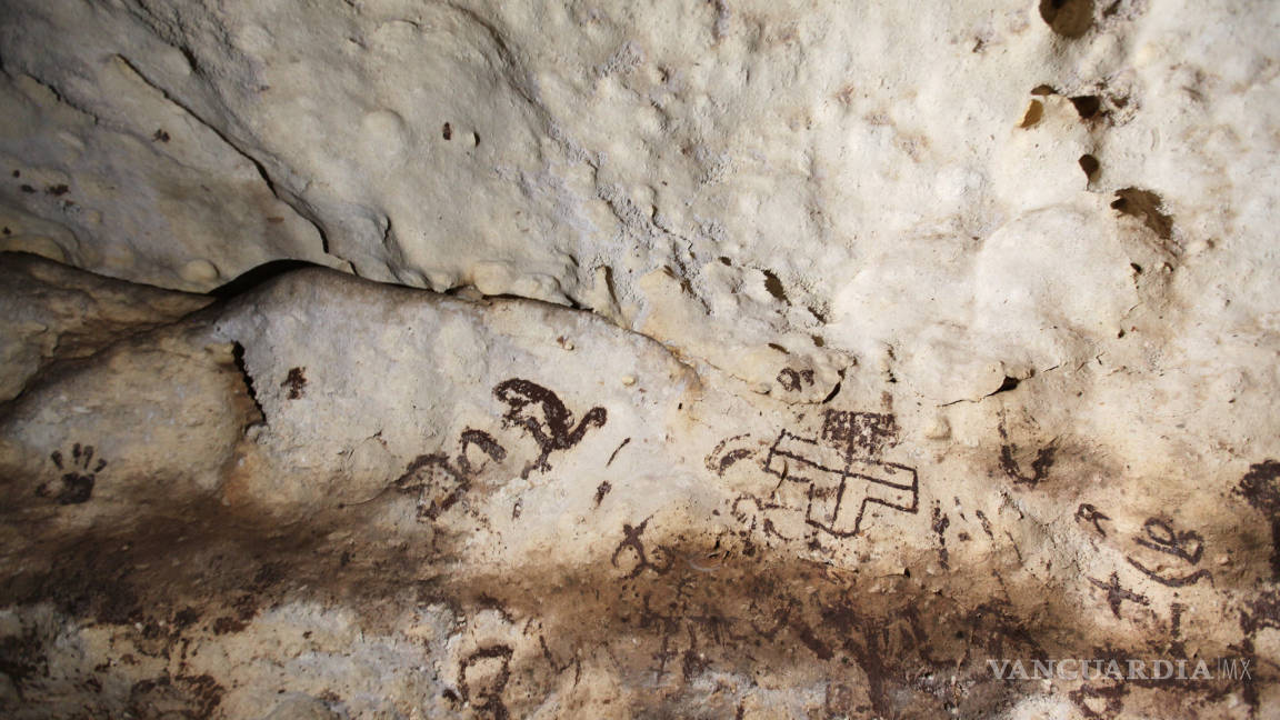 Descubren en una cueva un gran tesoro de pinturas rupestres mayas en Yucatán