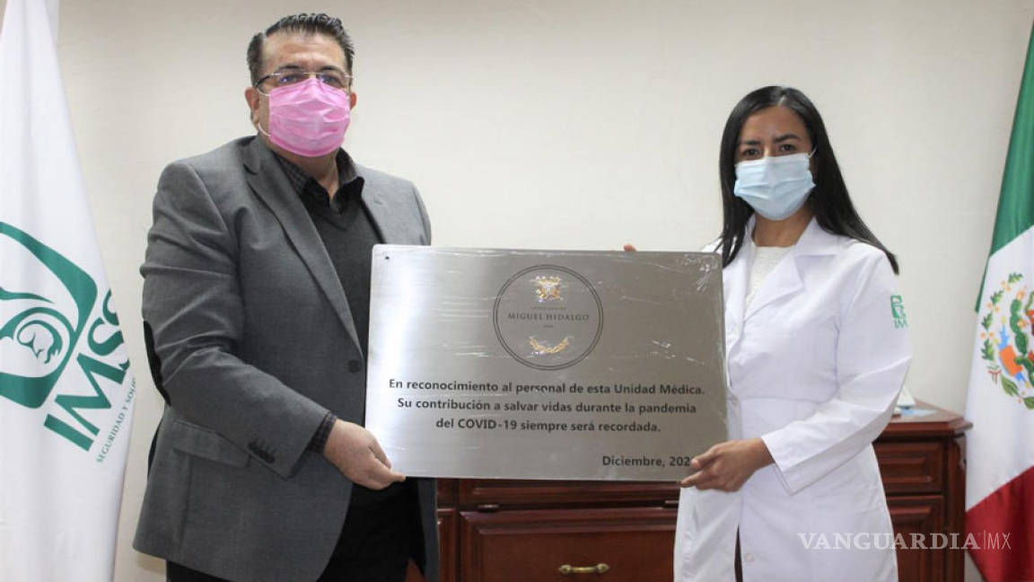 Entregan condecoración Miguel Hidalgo a 12 Hospitales IMSS en Coahuila