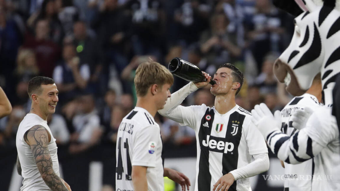 Juventus es el campeón de Italia en la era Cristiano