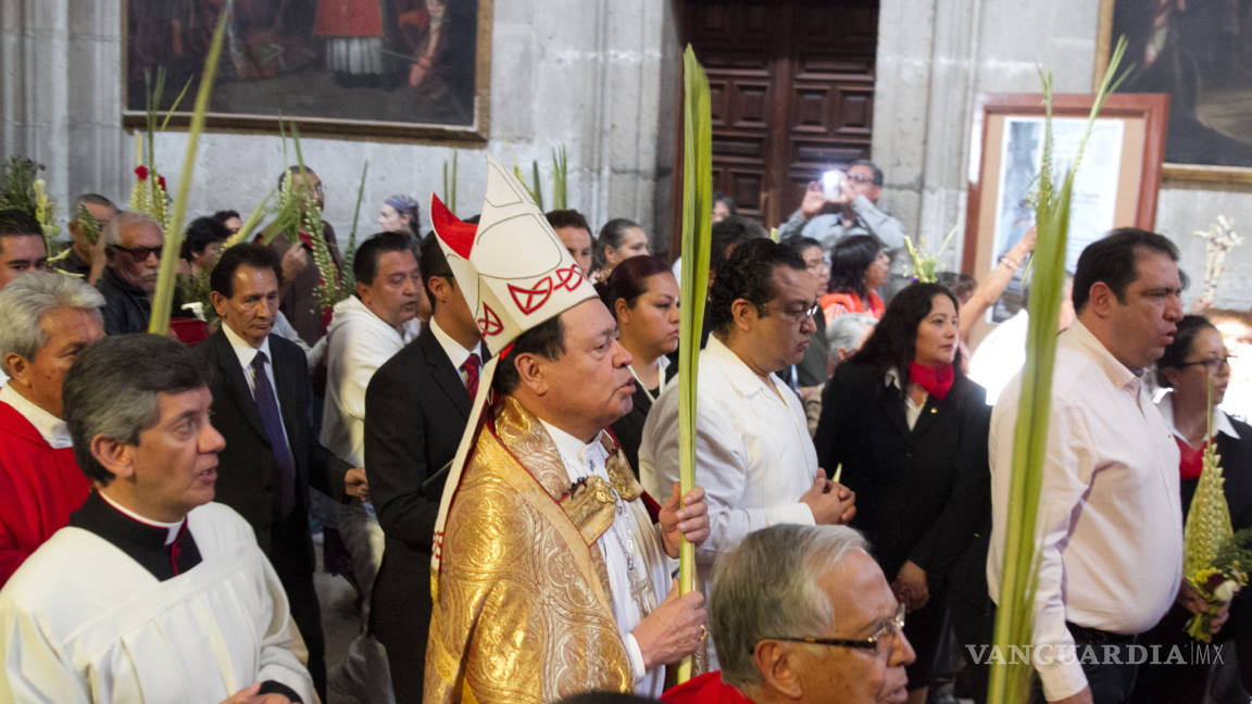 Pide Cardenal a los creyentes involucrarse en Semana Santa