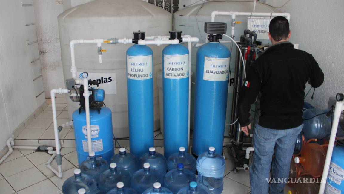 Buena aceptación tiene en Saltillo la venta de agua alcalina