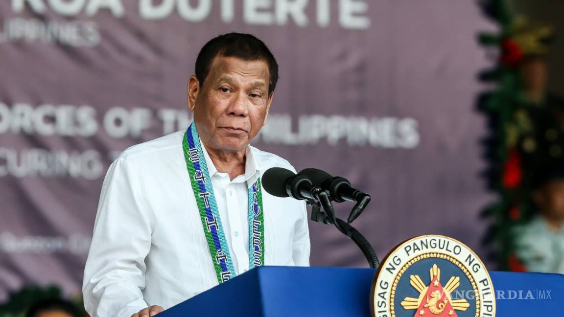 Presidente de Filipinas, Rodrigo Duterte, ordena disparar a quienes infrinjan cuarentena por COVID-19