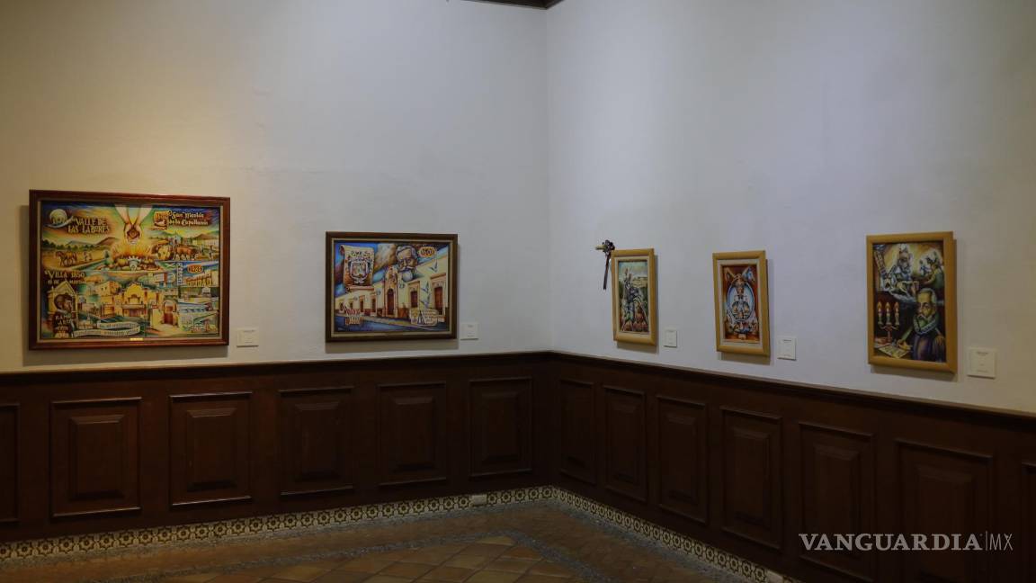$!Guillermo López contó la fundación de la Nueva Tlaxcala con su arte