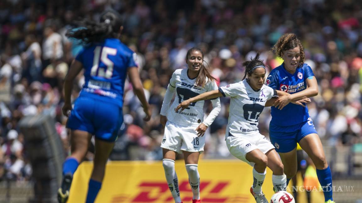 Pumas vs Cruz Azul femenil, el último con público en el futbol mexicano