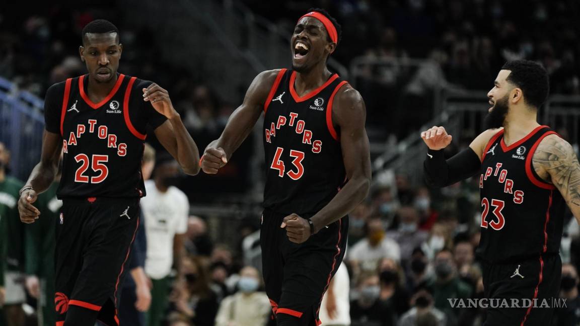 NBA: Raptors alcanzan y ganan a los Bucks
