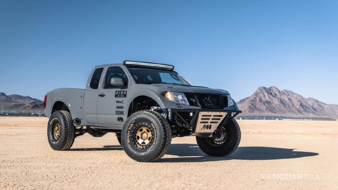 Nissan presenta una 'musculosa' Frontier capaz de cruzar el desierto sin problemas