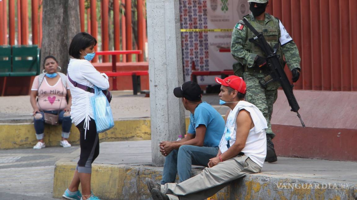 Sedena y GN resguardan negocios en zona conflictiva de la Ciudad de México