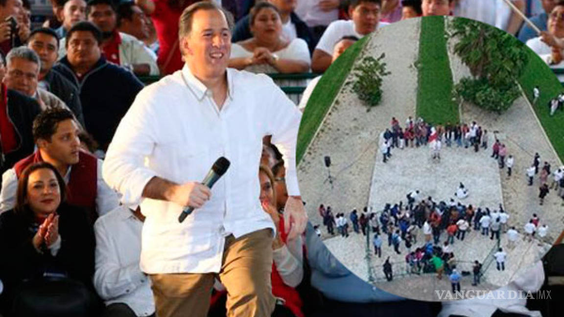 Meade no tuvo éxito en Cancún, su evento registró poca asistencia